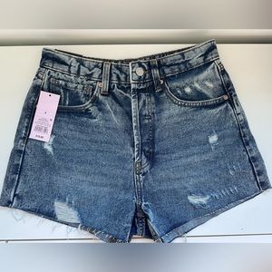 NWT - Size 4- Wild Fable High Rise Cutoff Denim Shorts